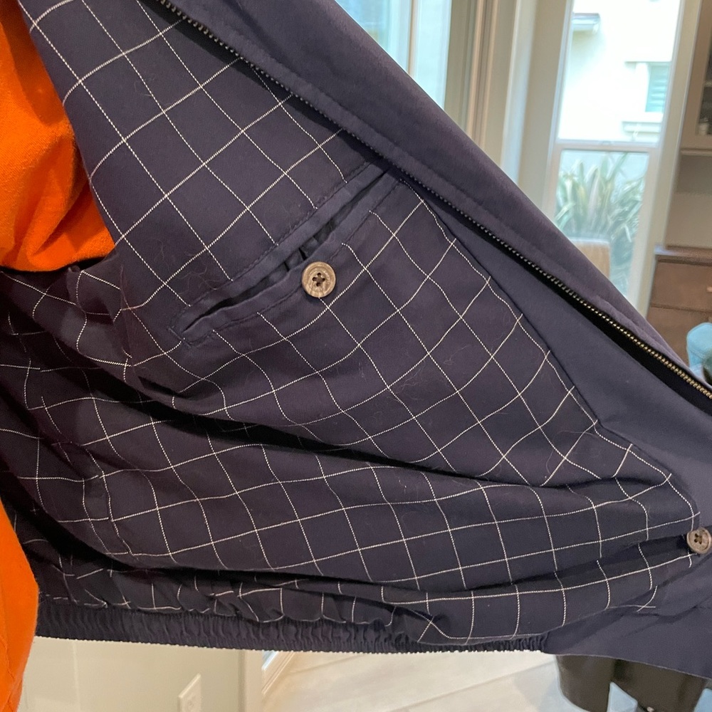 Navy Polo jacket - Picture 3 of 3